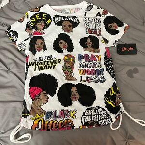 On Fire Graphic Tee - Multicolor